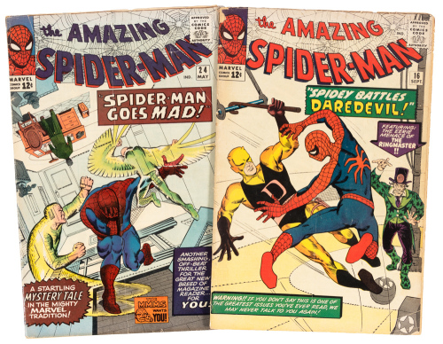 AMAZING SPIDER-MAN Nos. 16 and 24 * Lot of Two Comics