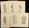 Collection of costume plates largely from Costumes Historiques