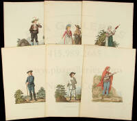 39 plates from The Costume of the Russian Empire
