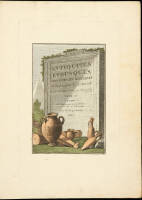 Engravings from Volumes I and II of Antiquit&eacute;s &Eacute;trusques, Grecques et Romaines