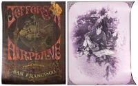 Double sided Jefferson Airplane concert poster - 2 copies