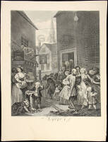 Three folio engravings after William Hogarth