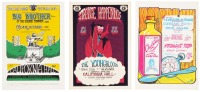 Three handbills for San Francisco concerts