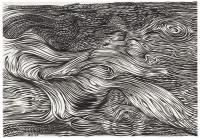 [Organic psychedelic abstraction] - original pen and ink drawing