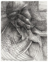 [Psychedelic abstraction] - original pen and ink drawing