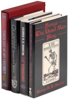 Four books signed by George R.R. Martin