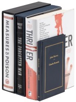 Four signed first edition mysteries