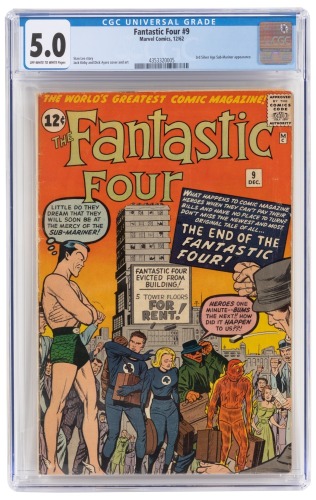 FANTASTIC FOUR No. 9