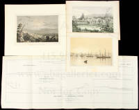 Collections of lithographed views from the US Pacific Railroad Exploration & Surveys