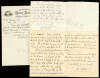 Three autograph letters signed by William Waldorf Astor