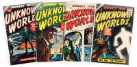 JOURNEY INTO UNKNOWN WORLDS Nos. 43, 44, 45 and 46 * Lot of Four Comics