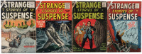 STRANGE STORIES OF SUSPENSE Nos. 9, 10, 11 and 12 * Lot of Four Comics