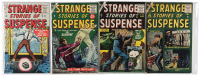 STRANGE STORIES OF SUSPENSE Nos. 5, 6, 7 and 8 * Lot of Four Comics