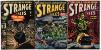 STRANGE TALES Nos. 25, 27 and 30 * Lot of Three Comics