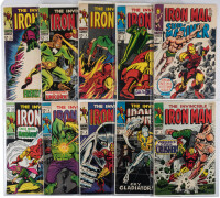 IRON MAN and SUB-MARINER No. 1 [and] IRON MAN Nos. 2-10 * Lot of Ten Comics