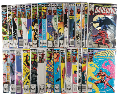 DAREDEVIL #s 158-167, 169-191 Plus Extras * Lot of 42 Comics