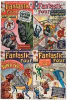 FANTASTIC FOUR Nos. 16, 17, 18 and 20 * Lot of Four Comics