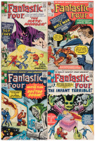 FANTASTIC FOUR Nos. 21, 22, 23 and 24 * Lot of Four Comics