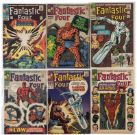 FANTASTIC FOUR Nos. 50, 51, 53, 54, 55 and 58 * Lot of Six Comics