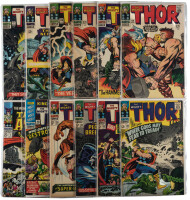 THOR Nos. 126-135, ANNUAL No. 2 and TALES OF ASGARD No. 1 * Lot of 12 Comics