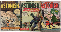 TALES TO ASTONISH Nos. 36, 37 and 38 * Lot of Three Comics