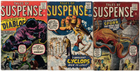 TALES OF SUSPENSE Nos. 9, 10 and 11 * Lot of Three Comics