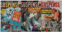 TALES OF SUSPENSE Nos. 12, 13 and 14 * Lot of Three Comics