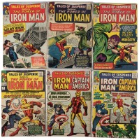 TALES OF SUSPENSE Nos. 53, 54, 55, 58, 59 and 60 * Lot of Six Comics