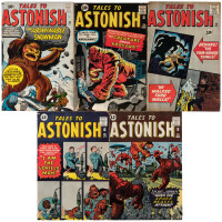 TALES TO ASTONISH Nos. 24, 25, 26, 28 and 29 * Lot of Five Comics