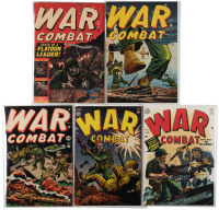 WAR COMBAT Nos. 1, 2, 3, 4 and 5 * Lot of Five Comics