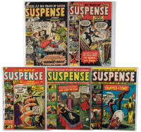 SUSPENSE Nos. 5, 6, 8, 9 and 10 * Lot of Five Comics