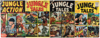 JUNGLE ACTION No. 3 [and] JUNGLE TALES Nos. 2, 3 and 5 * Lot of Four Comics