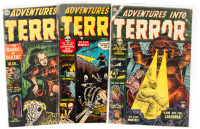 ADVENTURES INTO TERROR Nos. 13, 17 and 20 * Lot of Three Comics