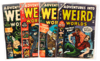 ADVENTURES INTO WEIRD WORLDS Nos. 18, 19, 21 and 24 * Lot of Four Comics