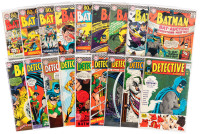 BATMAN Nos. 176, 182, 185, 186, 187, 188, 189, 190, 191, 192 [and] DETECTIVE COMICS Nos. 356, 357, 358, 360, 361, 362, 365 and 367 * Lot of 18 Comics