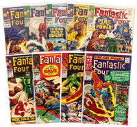 FANTASTIC FOUR Nos. 55, 56, 58, 59, 60, 61, 62, 63 [and] Annual No. 4 * Lot of Nine Comics