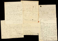 Archive of 18 letters, articles & other correspondence of Thomas McKenney, most to Peter Force