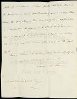 Autograph Letter signed by Louis McLane, to Nicholas Biddle