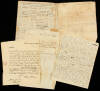 Archive of approximately 35 letters to Boston lawyer William Sullivan, and 12 retained copies of Sullivan's letters to others - 2