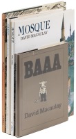Four first edition books by David Macaulay