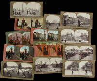 46 stereoview cards of the 1906 San Francisco Earthquake