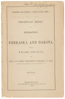 Preliminary Report of Explorations in Nebraska and Dakota, in the Years 1855-'56-'57