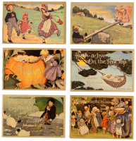 Complete set of Mother Goose Toybooks