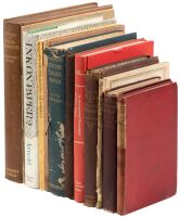 Shelf of titles on printing illustration and related arts
