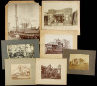 Lot of seven photographs of Montana, most of mining and milling facilities