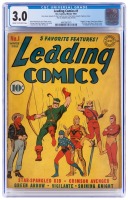 LEADING COMICS No. 1 * 1st Appearance of the Seven Soldiers of Victory