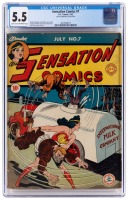 SENSATION COMICS No. 7