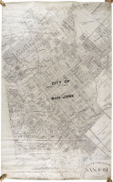 Map of the City of San Jose, Scale 1" = 400 '