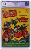 STAR SPANGLED COMICS No. 7 * Origin and 1st Appearance of The Guardian * 1st Newsboy Legion