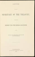 Two government reports on the mineral resources of the United States